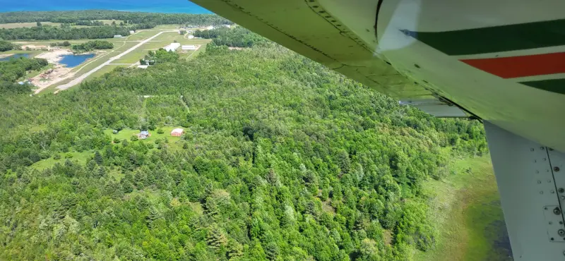Beaver Island Airport and Welke Airport car rental pickup for arriving passengers